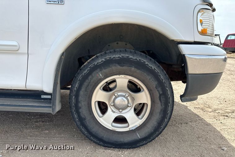 image for item KX9057 1999 Ford F150  Ext. Cab pickup truck