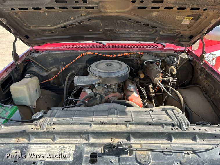 image for item KX9060 1984 Chevrolet K30  pickup truck cab and chassis