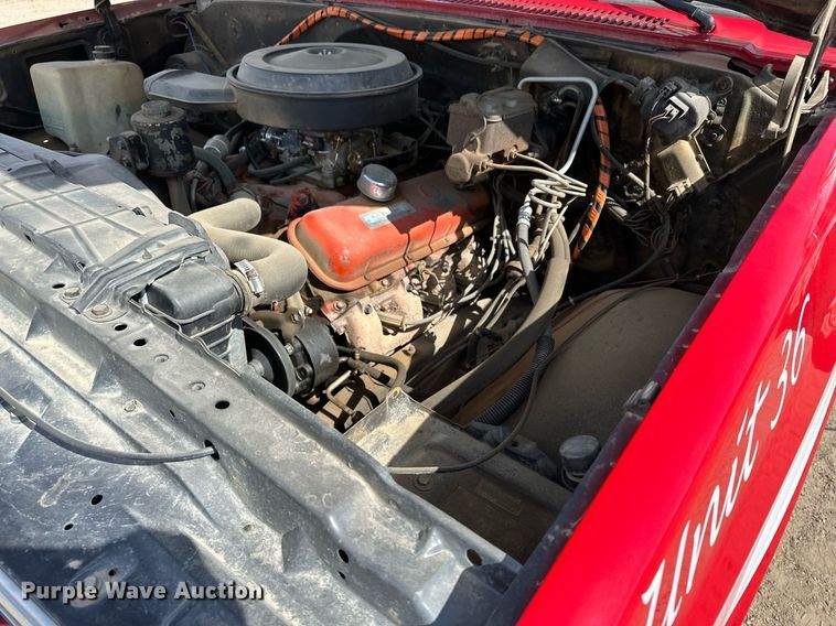 image for item KX9060 1984 Chevrolet K30  pickup truck cab and chassis