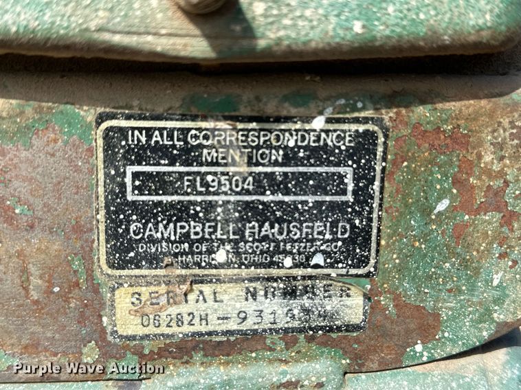 image for item KX9064 Campbell Hausfeld FL9504  air compressor