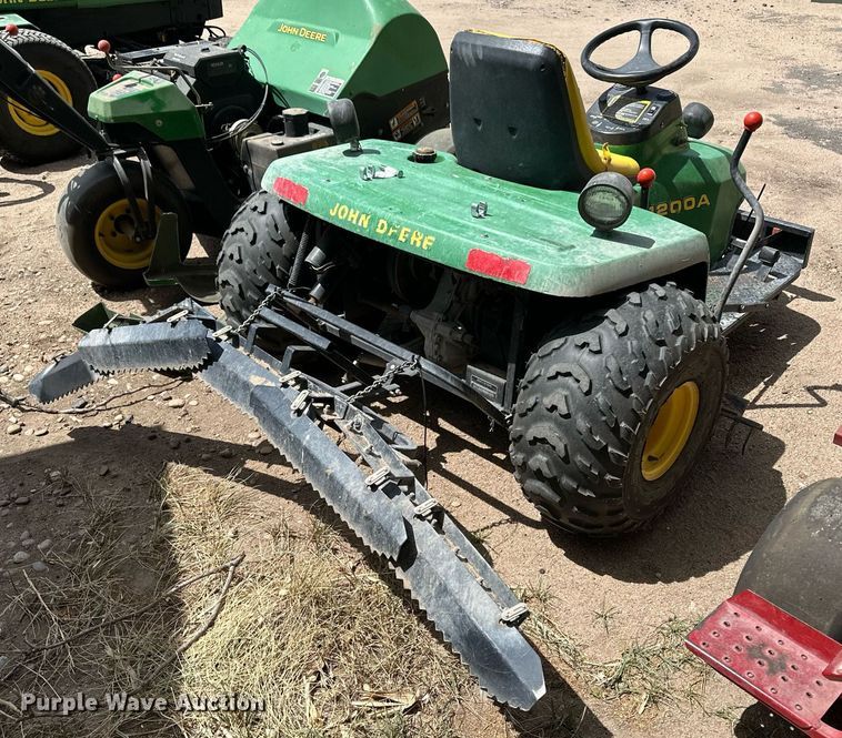 image for item KX9067 John Deere 1200A  bunker rake