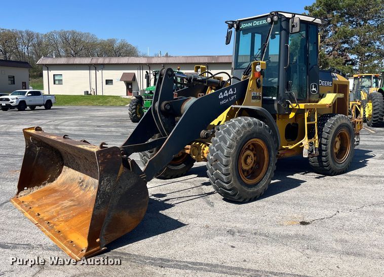 image for item LA9868 2008 John Deere 444J  wheel loader