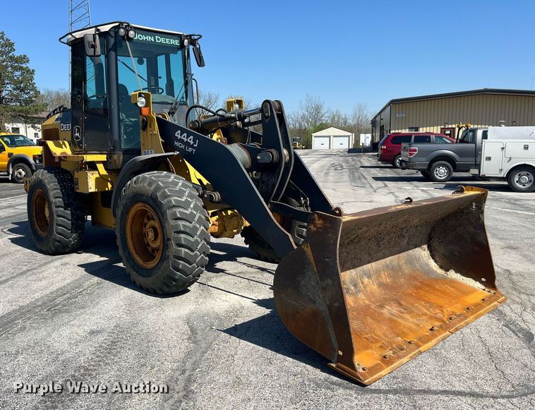 image for item LA9868 2008 John Deere 444J  wheel loader