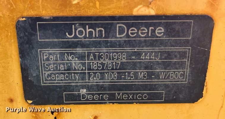 image for item LA9868 2008 John Deere 444J  wheel loader