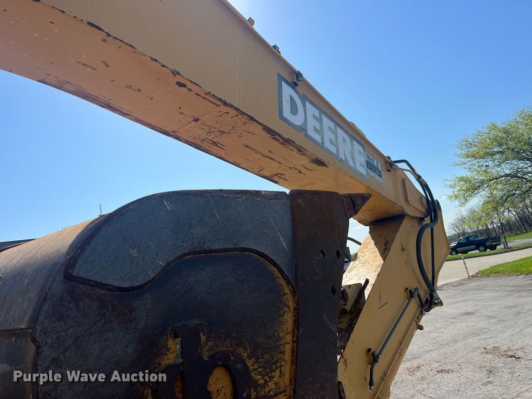 image for item LA9871 2007 John Deere 210CW  wheeled excavator