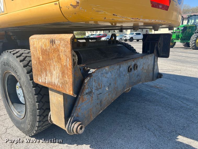 image for item LA9871 2007 John Deere 210CW  wheeled excavator