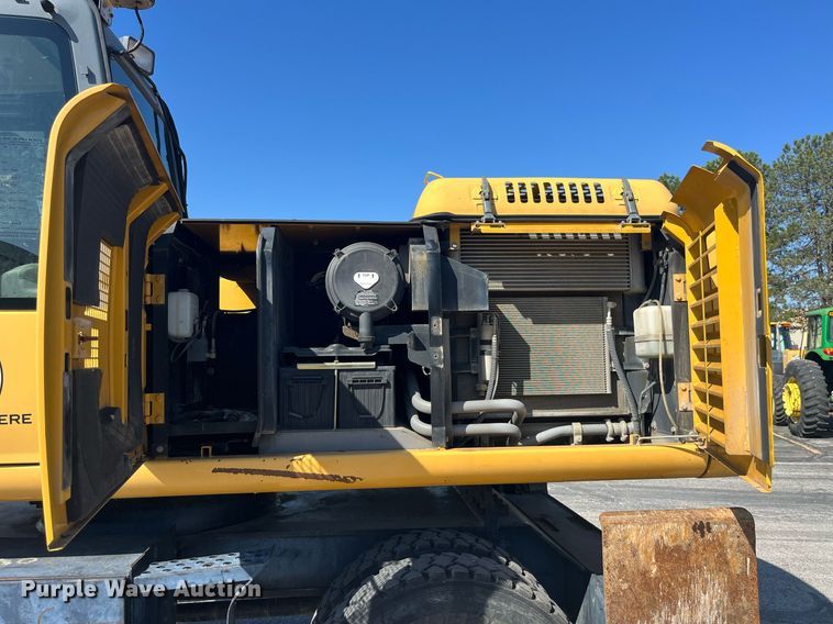 image for item LA9871 2007 John Deere 210CW  wheeled excavator