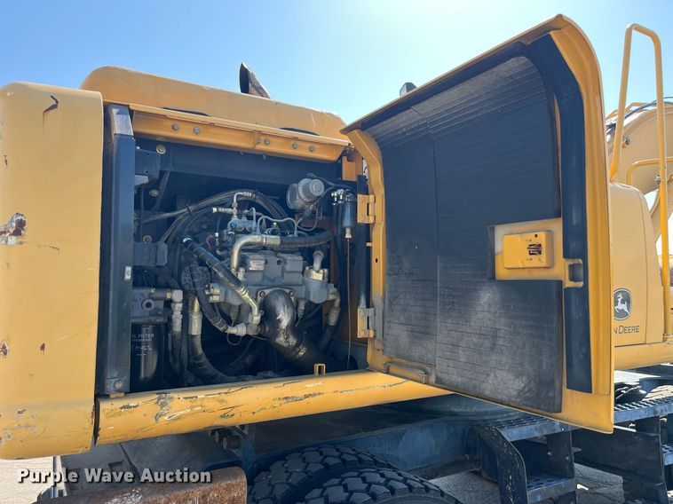 image for item LA9871 2007 John Deere 210CW  wheeled excavator