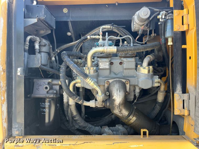 image for item LA9871 2007 John Deere 210CW  wheeled excavator