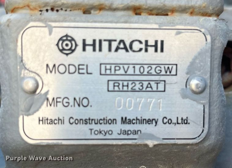 image for item LA9871 2007 John Deere 210CW  wheeled excavator