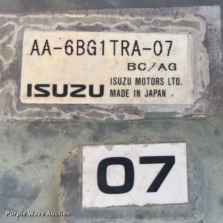 image for item LA9871 2007 John Deere 210CW  wheeled excavator