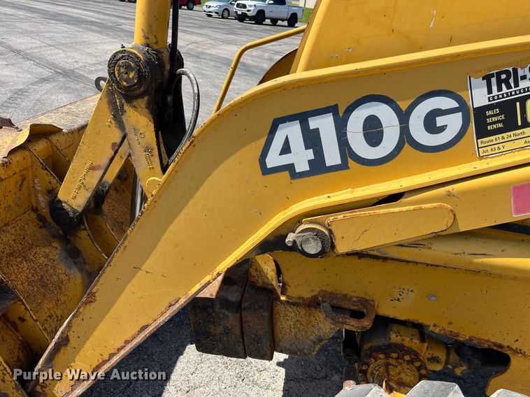 image for item LA9872 2003 John Deere 410G  backhoe