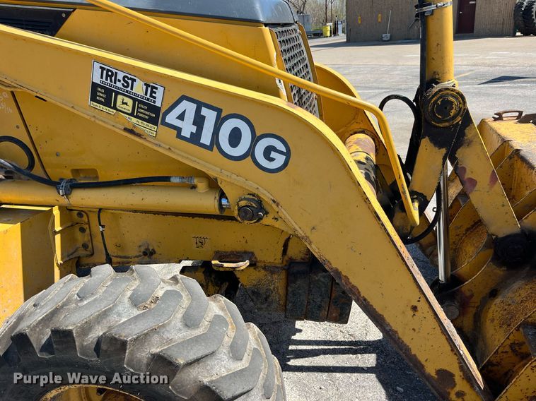 image for item LA9872 2003 John Deere 410G  backhoe