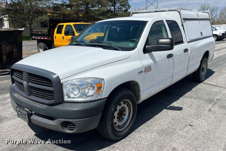 image for item LA9874 2008 Dodge Ram 2500HD  Quad Cab pickup truck