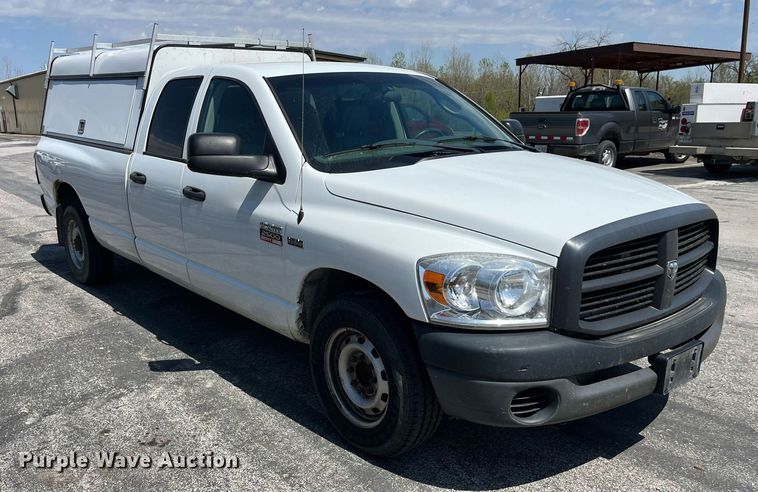 image for item LA9874 2008 Dodge Ram 2500HD  Quad Cab pickup truck
