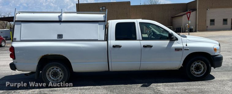 image for item LA9874 2008 Dodge Ram 2500HD  Quad Cab pickup truck
