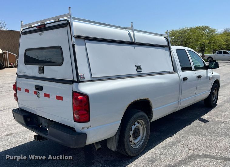 image for item LA9874 2008 Dodge Ram 2500HD  Quad Cab pickup truck