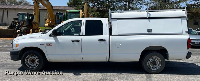 image for item LA9874 2008 Dodge Ram 2500HD  Quad Cab pickup truck