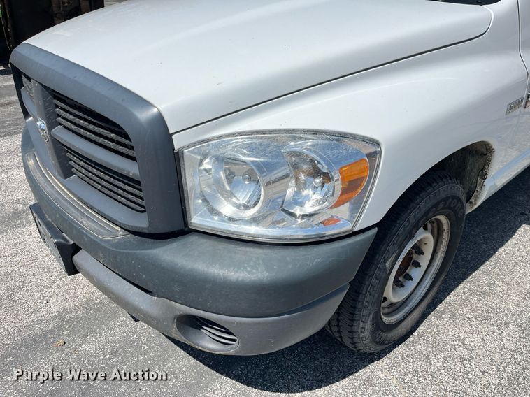 image for item LA9874 2008 Dodge Ram 2500HD  Quad Cab pickup truck