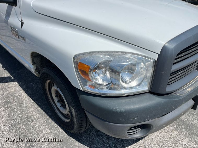 image for item LA9874 2008 Dodge Ram 2500HD  Quad Cab pickup truck