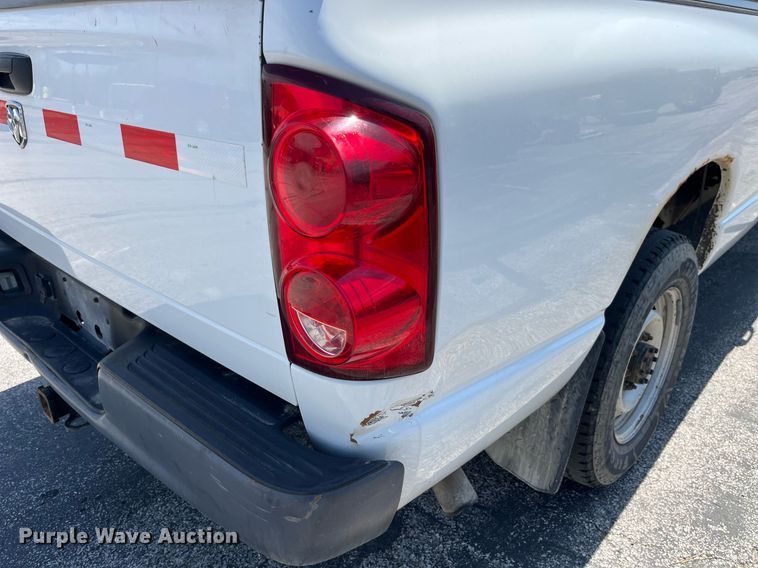 image for item LA9874 2008 Dodge Ram 2500HD  Quad Cab pickup truck