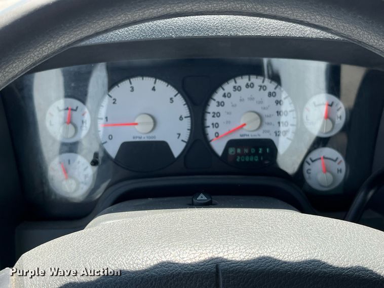 image for item LA9874 2008 Dodge Ram 2500HD  Quad Cab pickup truck