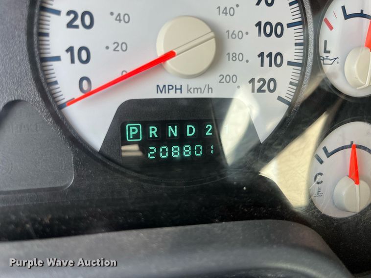 image for item LA9874 2008 Dodge Ram 2500HD  Quad Cab pickup truck