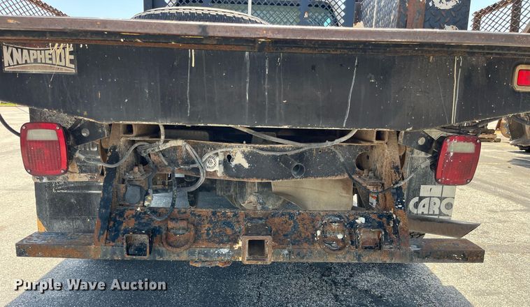 image for item LA9875 2008 Ford F250 Super Duty XL  Crew Cab flatbed pickup truck