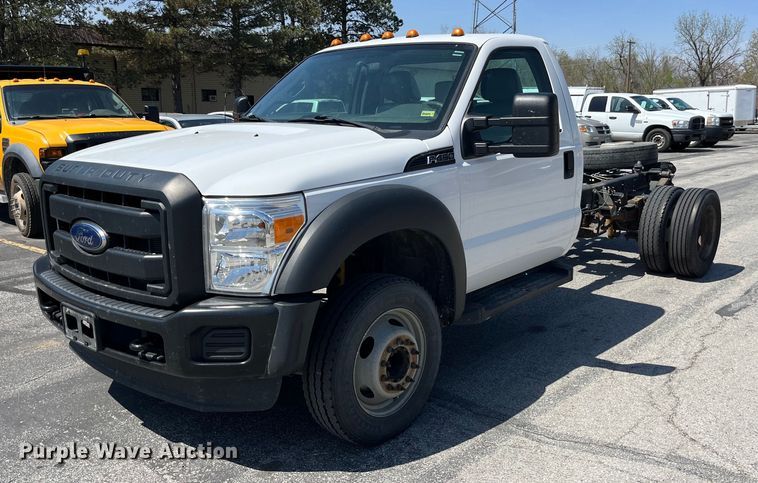 image for item LA9878 2013 Ford F450 Super Duty XL  truck cab and chassis