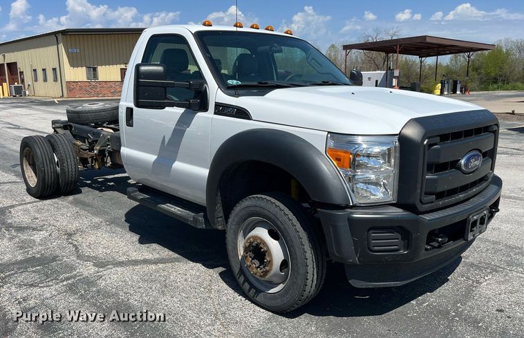 image for item LA9878 2013 Ford F450 Super Duty XL  truck cab and chassis