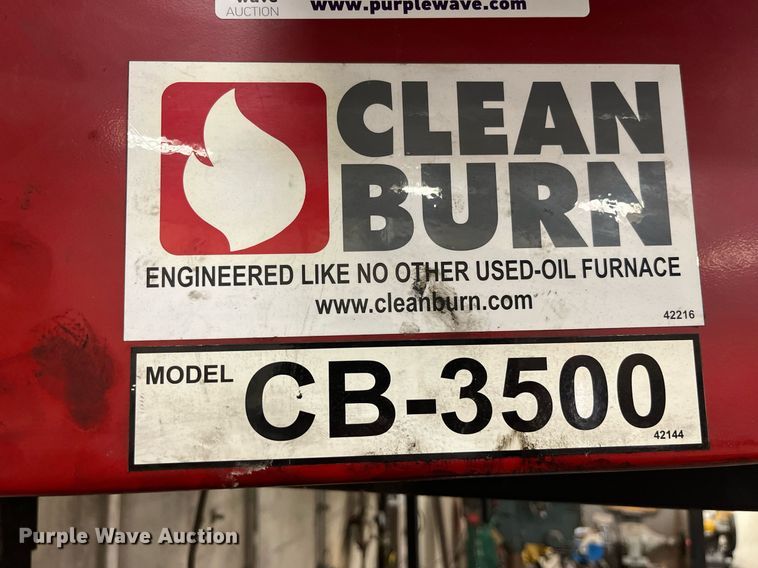 image for item LA9884 Clean Burn CB-3500  oil burner