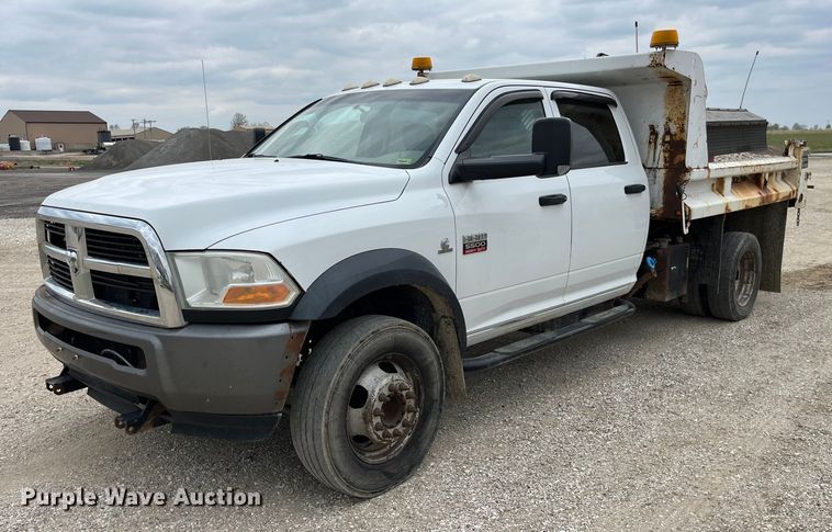 image for item LA9903 2011 Dodge Ram 5500HD  Crew Cab dump truck