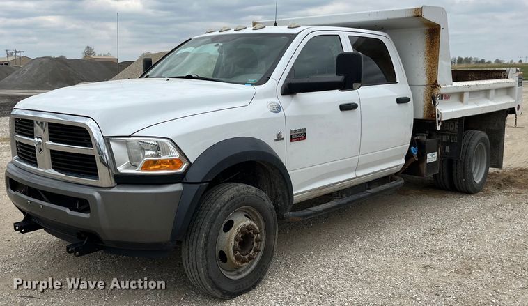 image for item LA9904 2011 Dodge Ram 5500HD  Crew Cab dump truck