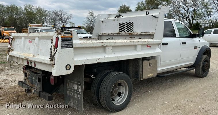 image for item LA9904 2011 Dodge Ram 5500HD  Crew Cab dump truck