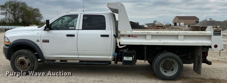 image for item LA9904 2011 Dodge Ram 5500HD  Crew Cab dump truck