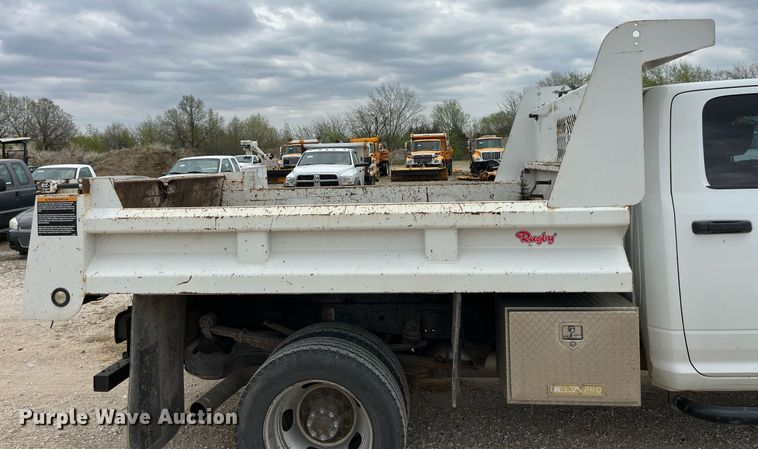 image for item LA9904 2011 Dodge Ram 5500HD  Crew Cab dump truck