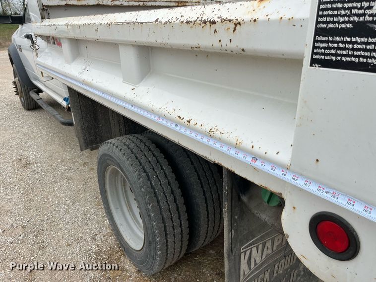 image for item LA9904 2011 Dodge Ram 5500HD  Crew Cab dump truck