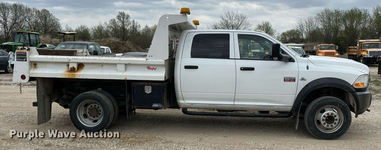 image for item LA9905 2011 Dodge Ram 5500HD  Crew Cab dump truck