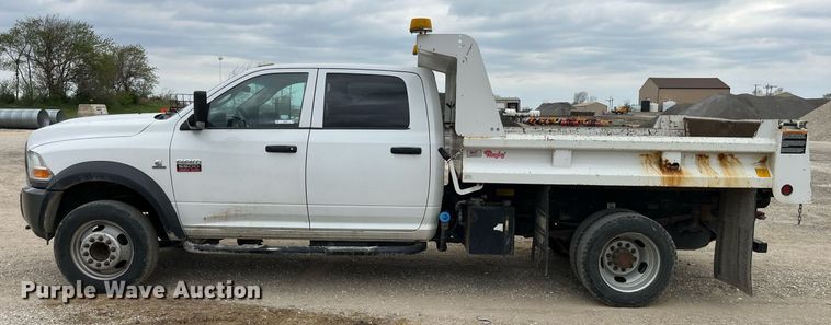 image for item LA9905 2011 Dodge Ram 5500HD  Crew Cab dump truck