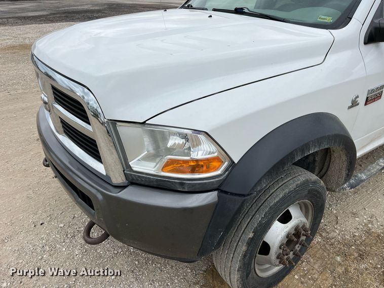 image for item LA9905 2011 Dodge Ram 5500HD  Crew Cab dump truck