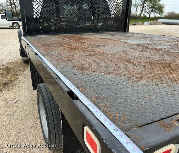 image for item LA9906 2009 Dodge Ram 5500HD  Quad Cab flatbed truck