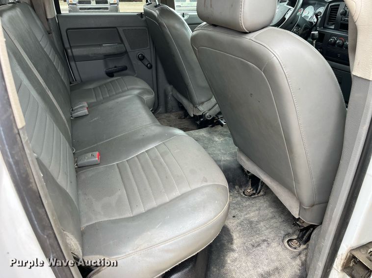 image for item LA9906 2009 Dodge Ram 5500HD  Quad Cab flatbed truck