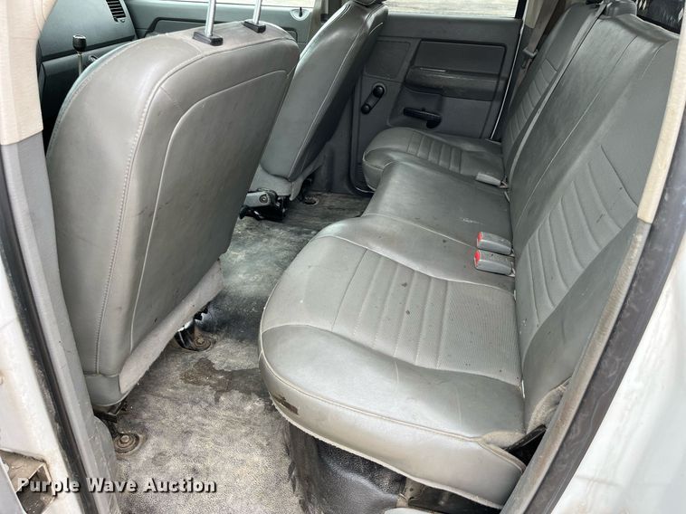 image for item LA9906 2009 Dodge Ram 5500HD  Quad Cab flatbed truck