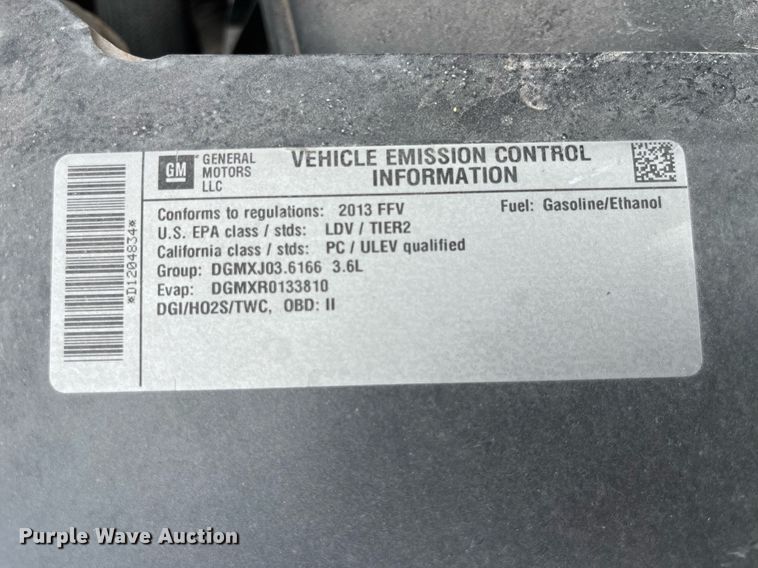 image for item LA9907 2013 Chevrolet Impala