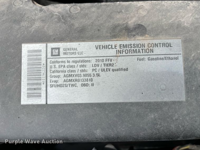 image for item LA9908 2010 Chevrolet Impala