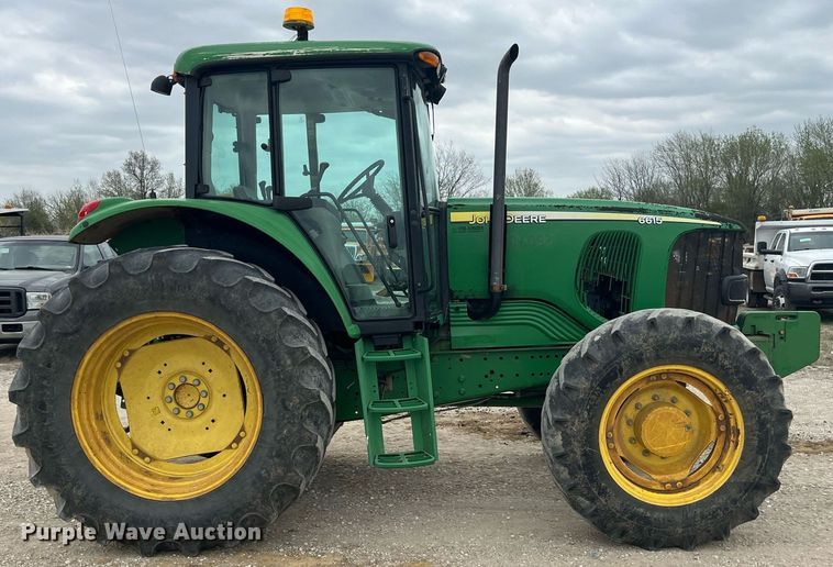 image for item LA9911 2007 John Deere 6615  MFWD tractor