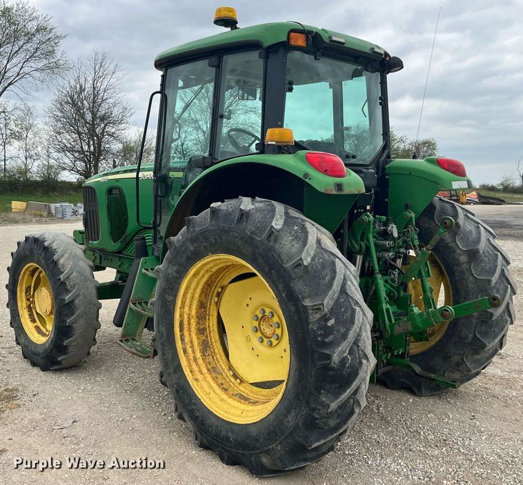image for item LA9911 2007 John Deere 6615  MFWD tractor