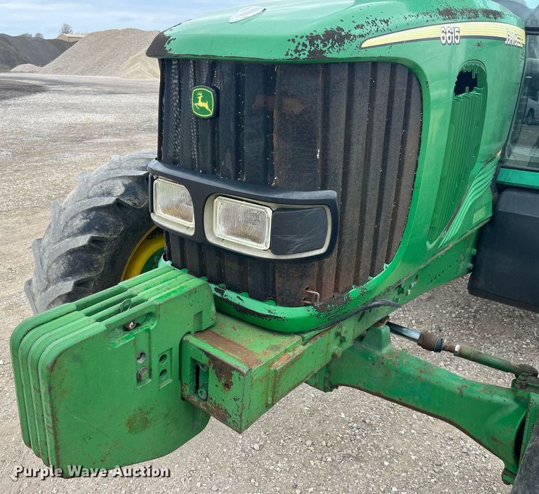 image for item LA9911 2007 John Deere 6615  MFWD tractor