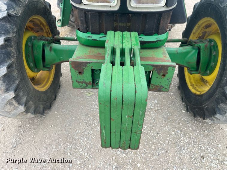 image for item LA9911 2007 John Deere 6615  MFWD tractor