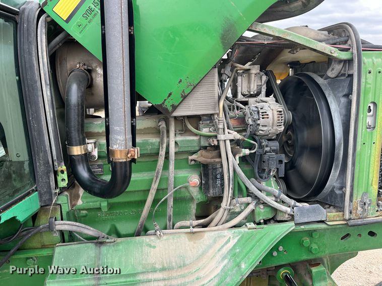 image for item LA9911 2007 John Deere 6615  MFWD tractor